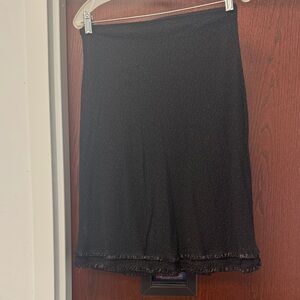 Betsey Johnson Black Mini Skirt
